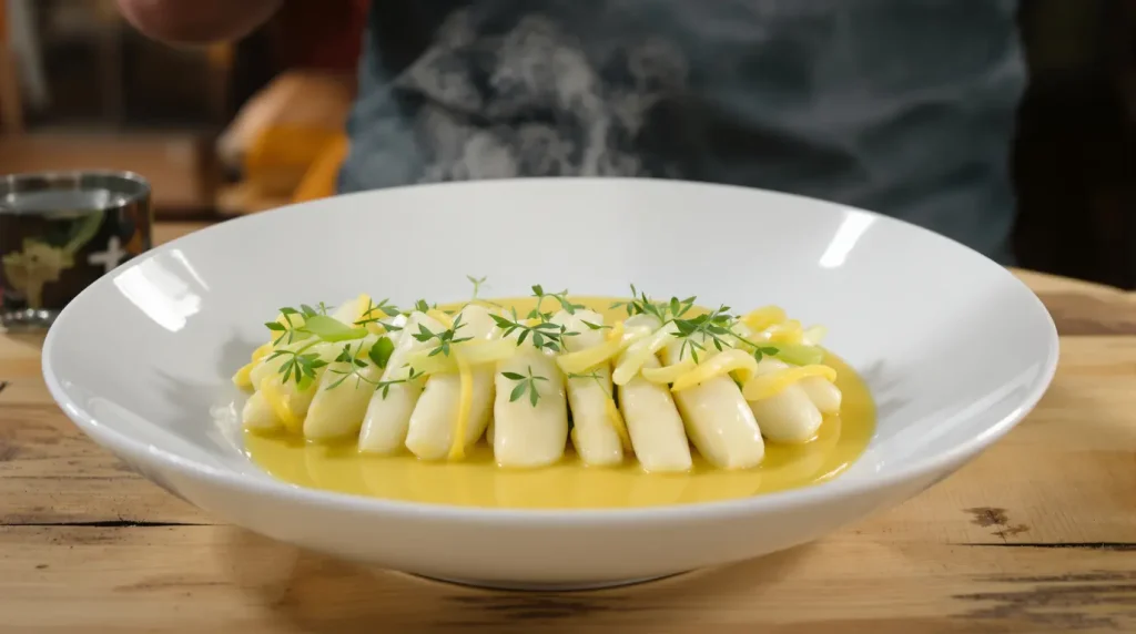 Asperges blanches : épluchage, cuisson parfaite, sauce mousseline… votre guide complet pour Pâques 2026