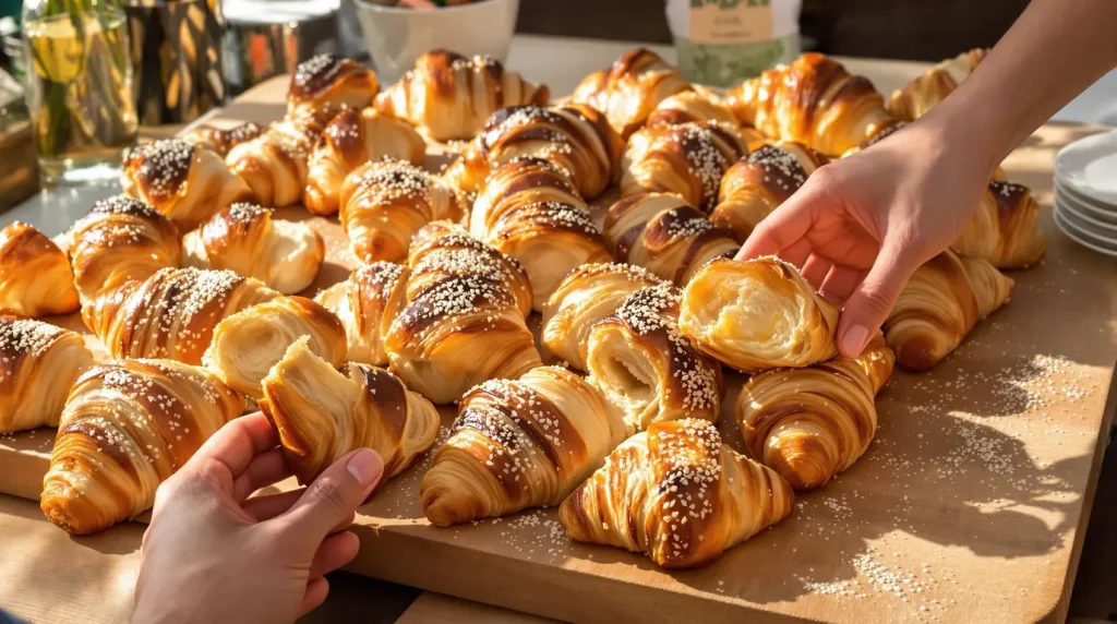 « C'est mon apéro express préféré » : ce roulage malin transforme une pâte du commerce en véritable régal doré