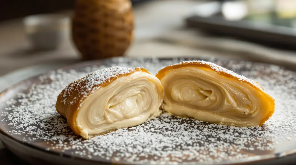Ce cannoli feuilleté à la vanille cartonne (et il est ultra facile)
