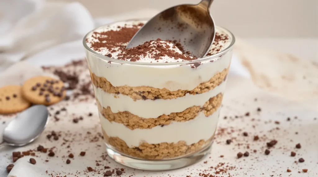 « J'ai remplacé le mascarpone par cet ingrédient » : son tiramisu maison contient presque deux fois moins de calories