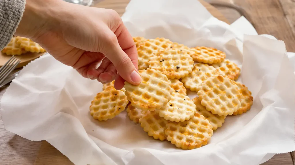 « Je les prépare en 10 minutes pour l'apéro » : mes crackers maison croustillants au fromage et graines dorées, bien plus savoureux que les industriels
