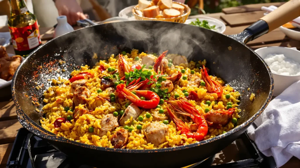 « Je pensais qu'une paëlla, c'était toute une après-midi » : la version printanière minute pour un repas aux couleurs de l'Espagne