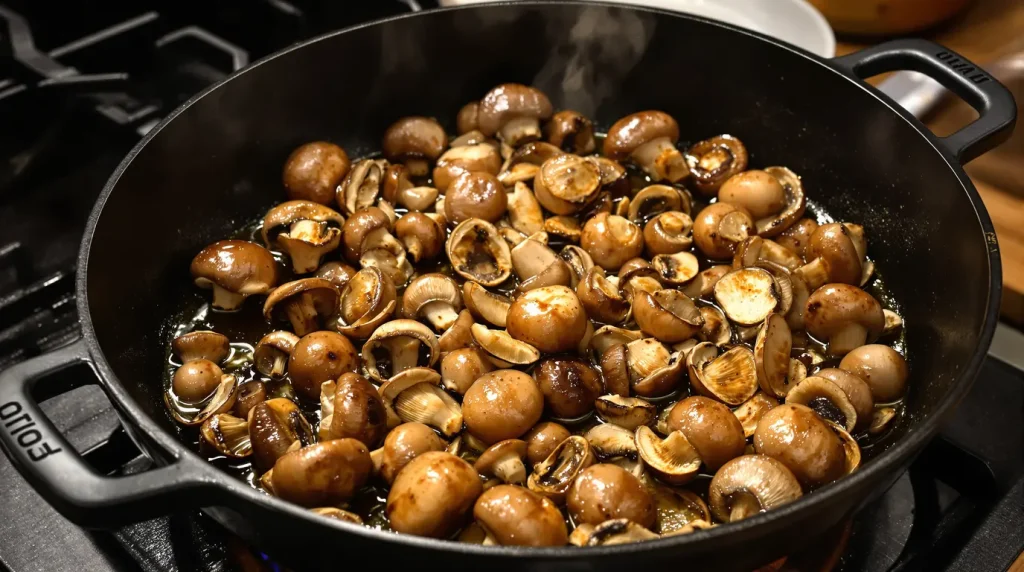 « Ne les touchez surtout pas » : la règle d'Etchebest pour des champignons caramélisés qui a changé ma façon de cuisiner