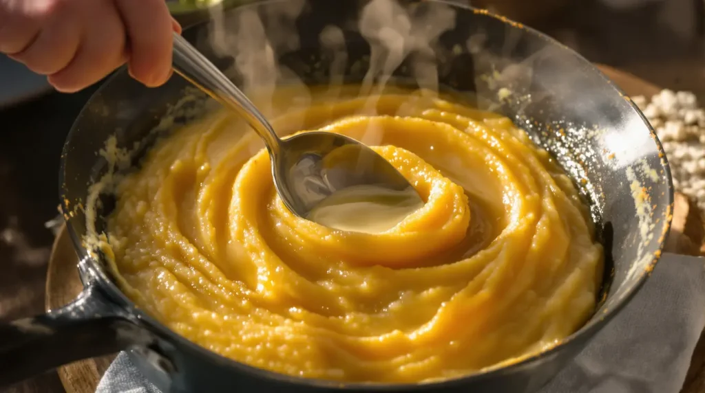 Purée fade : ne rajoutez plus de beurre avant d'avoir essayé cet ingrédient secret du placard dans la casserole